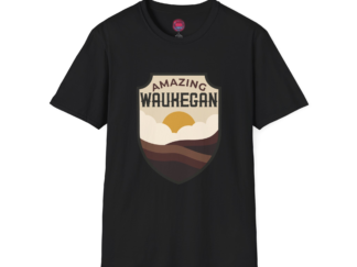 Amazing Waukegan Unisex Softstyle T-Shirt - Vintage Inspired Graphic Tee