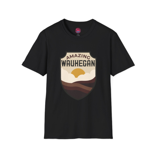 Amazing Waukegan Unisex Softstyle T-Shirt - Vintage Inspired Graphic Tee