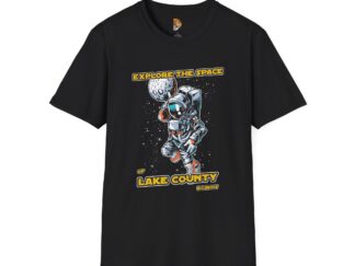 Explore the Space Unisex Softstyle T-Shirt - Lake County, Illinois