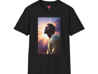 Inspiring Men's Unisex Softstyle T-Shirt | Sunset Vibes & Positive Energy
