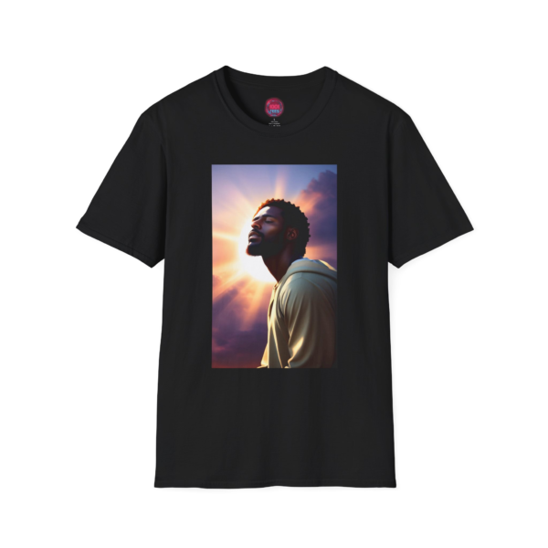 Inspiring Men's Unisex Softstyle T-Shirt | Sunset Vibes & Positive Energy