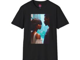 Romantic Couple – Black Graphic Tee