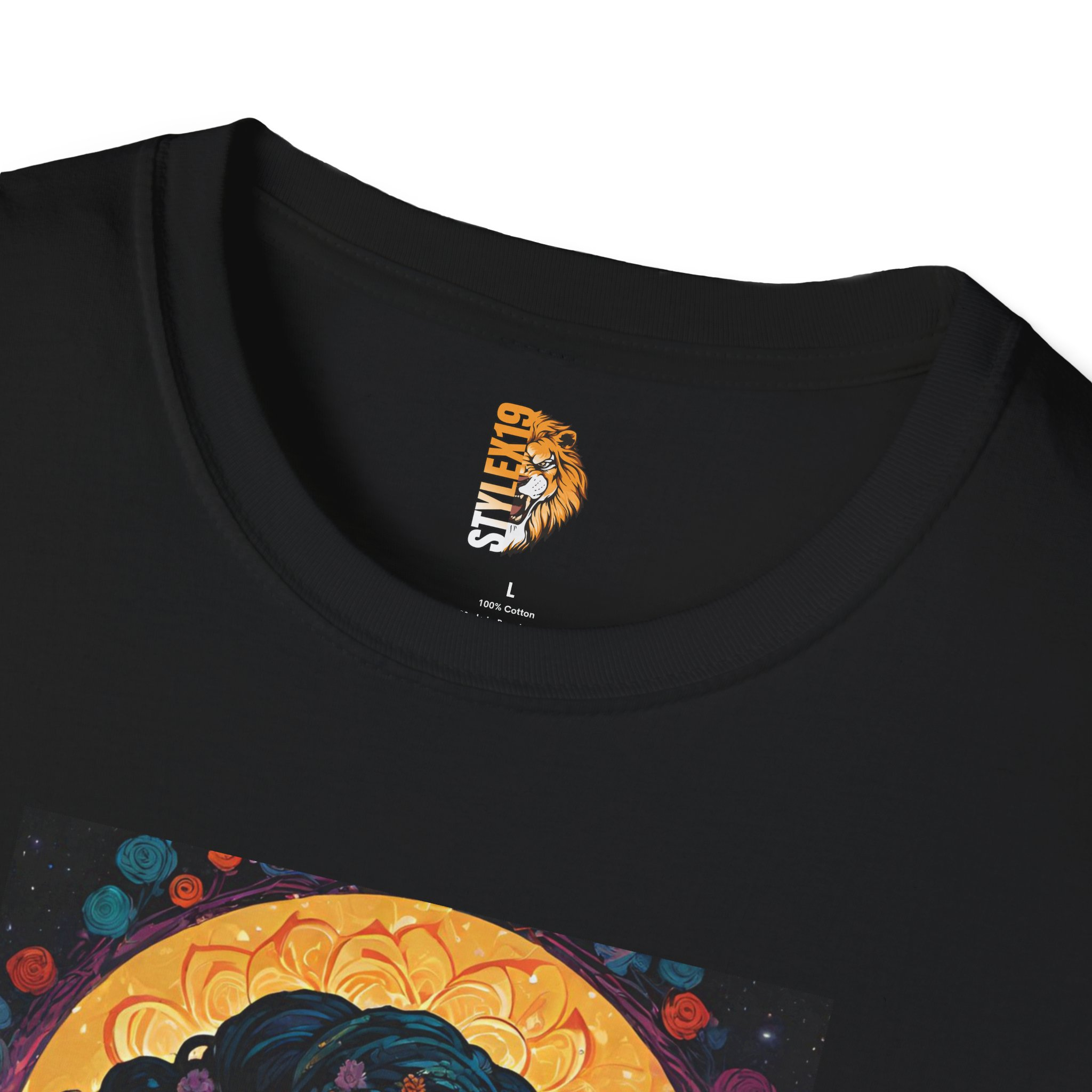 Mom & Child Love Unisex Softstyle T-Shirt | Motherhood Art Tee - Image 3