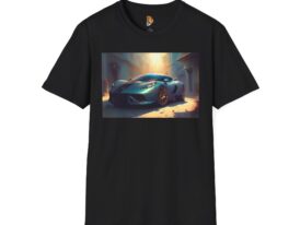 Sporty Car Lover Ideal Gift for Car Enthusiasts – Black Graphic Tee