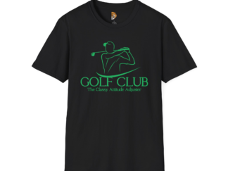Golf Club: The Classy Attitude Adjuster Unisex Softstyle T-Shirt -