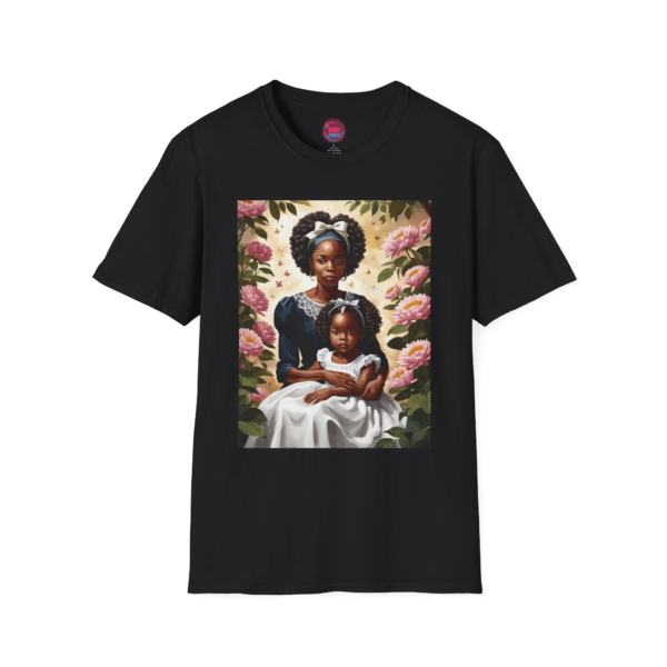 Nostalgic Motherhood Art Unisex Softstyle T-Shirt
