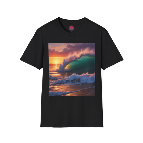 Ocean Sunset Unisex Softstyle T-Shirt - Beach Vibes Apparel