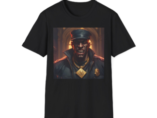 Vampire Rapper Unisex T-Shirt - Bold Graphic Edgy Design for Everyday Wear
