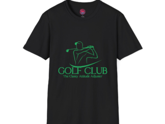 Golf Club Unisex Softstyle T-Shirt - The Classy Attitude Adjuster