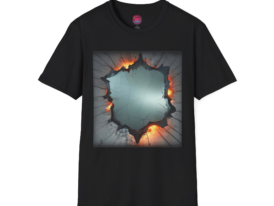 Cool Breakthrough Design – Black Graphic Tee
