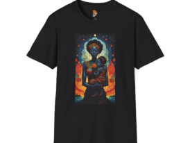 Artistic Motherhood Graphic T-Shirt - Tee – Black Graphic Tee