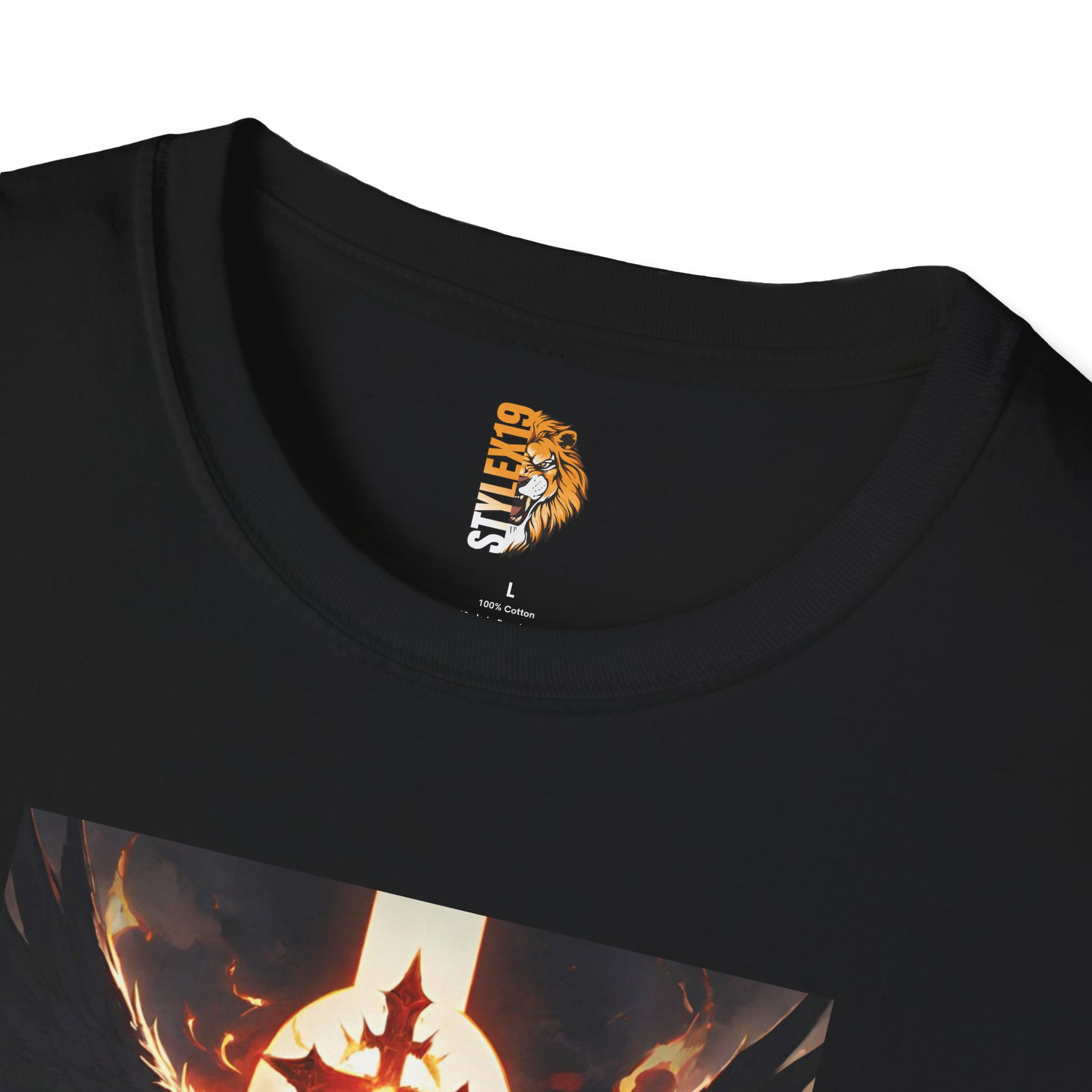 Gothic Angel Unisex T-Shirt | Dark Fantasy Tee - Image 3