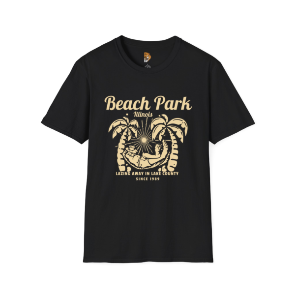 Beach Park Unisex Softstyle T-Shirt - Vintage Vibe for Summer Adventures