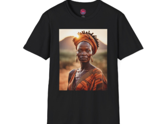 Cultural Heritage Unisex Softstyle T-Shirt - Vibrant African Inspired Design