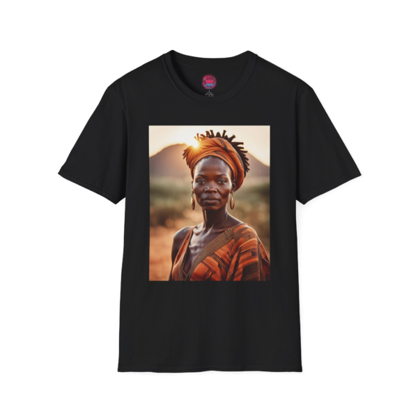 Cultural Heritage Unisex Softstyle T-Shirt - Vibrant African Inspired Design