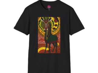 Vibrant Art-Inspired Unisex Softstyle T-Shirt