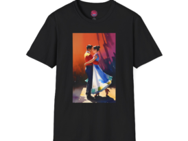 Romantic Dance Perfect Gift for Couples – Black Graphic Tee