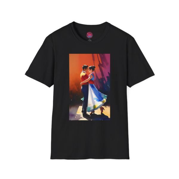 Romantic Dance Unisex Softstyle T-Shirt - Perfect Gift for Couples