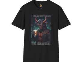 I Like My Coffee Black – Black Graphic Tee