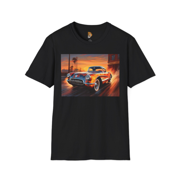 Retro Classic Car Unisex Softstyle T-Shirt - Perfect for Auto Enthusiasts