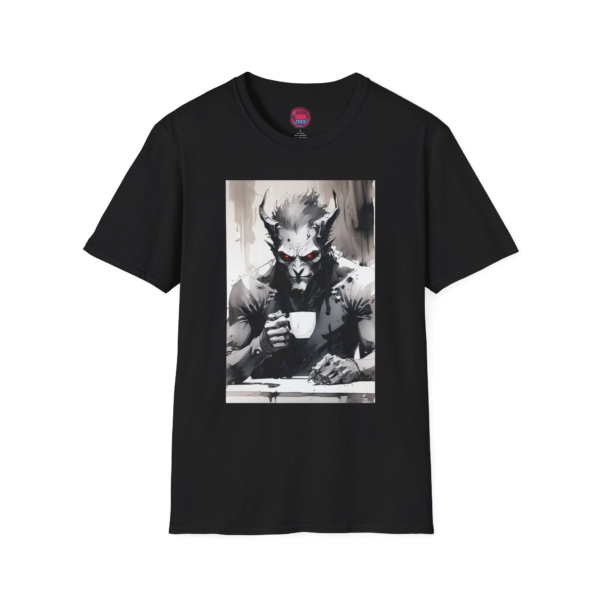 Vintage Wolf Graphic Tee - Unisex Softstyle T-Shirt