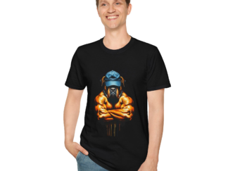 Muscular Boxer Dog T-Shirt — Urban Streetwear Graphic Tee