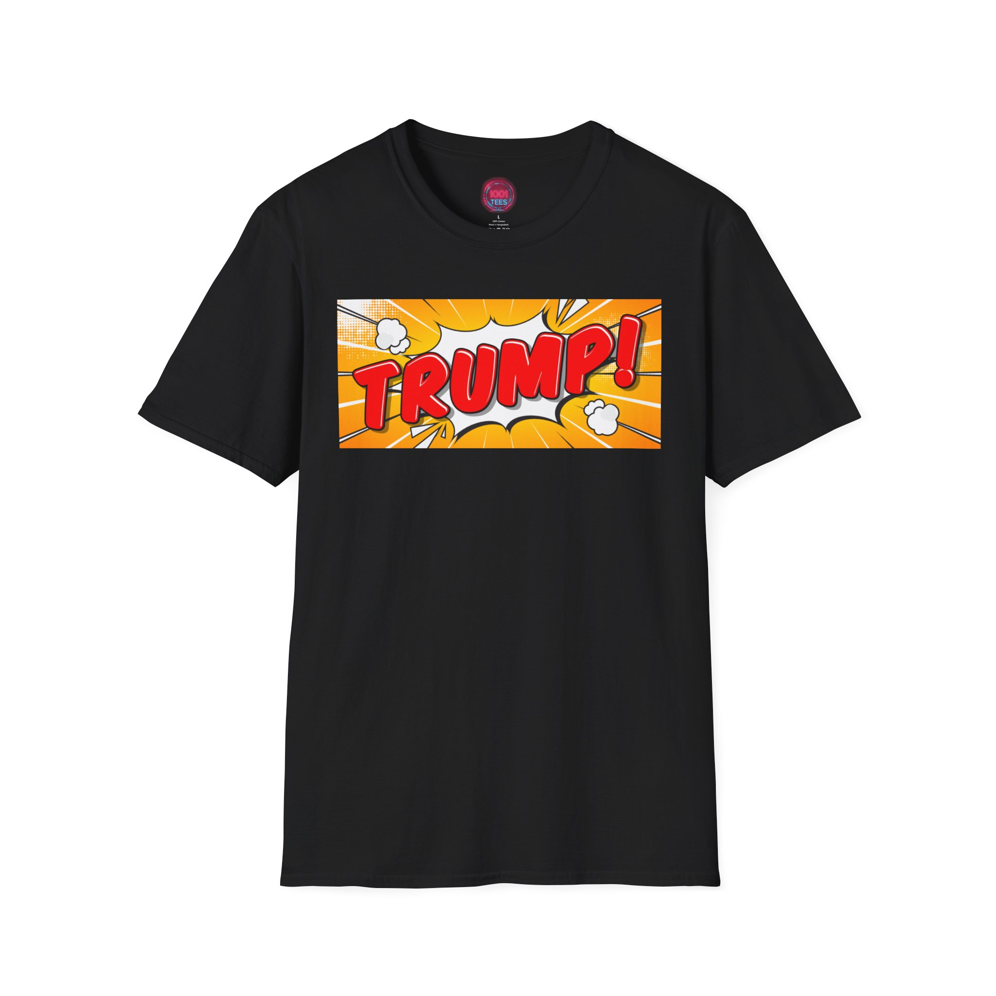 Trump Graphic T-Shirt - Tee for Political Fans – Black Graphic Tee - Image 2