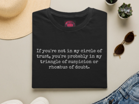 Give This a Title, Win This Shirt #55 – Black Graphic Tee