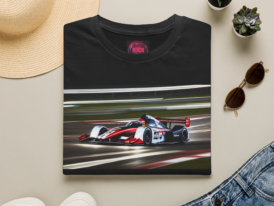 Race Car Speed Graphic T-Shirt – Black Graphic Tee