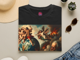 Classical Fantasy Earth Art Graphic Tee