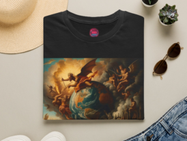 Epic Art Print Unisex T-Shirt - Fantasy & Mythology Design