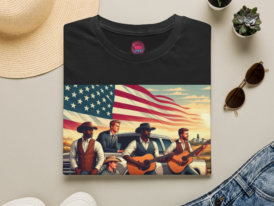 Patriotic Country Music T-Shirt