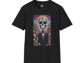 Day of the Dead Skull Portrait T-Shirt