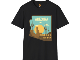 Arizona "America's Litter Box" Graphic T-Shirt