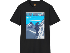 Climb Waukegan Vintage Mountain Climber T-Shirt