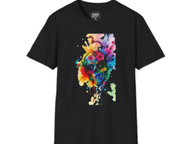 Watercolor Sugar Skull T-Shirt