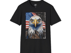 Patriotic Bald Eagle T-Shirt