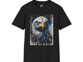 Eagle Portrait T-Shirt — Majestic Bald Eagle Graphic Tee